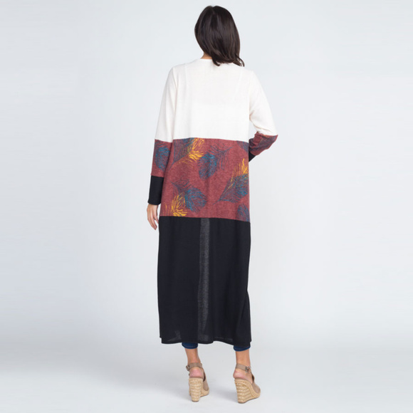 Color Block Duster - Picture 3 of 4